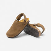 Oslo Kids Clog - Vison Afelpado (suede)