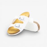 Pluton Kids Sandal - Blanco Charol (synthetic)