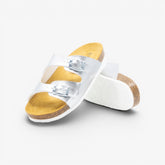 Pluton Kids Sandal - Plata Charol (synthetic)