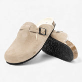 Blog Lined Mens Clog - Piedra Afelpado (suede)