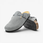 Blog Mens Clog - Gris Serraje Top (recycled suede)