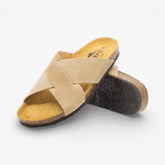 Bottle Mens Sandal - Beige Apure (leather)