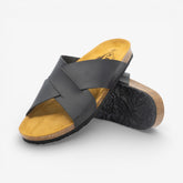 Bottle Mens Sandal - Negro Apure (leather)
