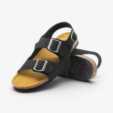 Baku Mens Sandal - Negro Nobuck (nubuck)