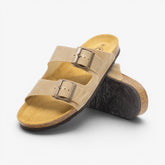 Barna Mens Sandal - Beige Apure (leather)
