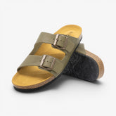 Barna Mens Sandal - Salvia Buffalo (premium leather)