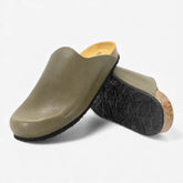 Konnor Mens Clog - Salvia Buffalo (premium leather)