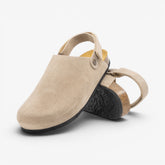 Oslo Mens Clog - Piedra Afelpado (suede)