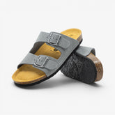 Beta Womens Sandal - Gris Serraje Top (recycled suede)