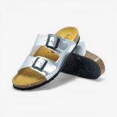 Beta Womens Sandal - Plata Charol (synthetic)