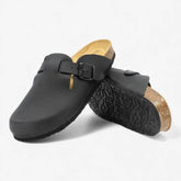 Blogg Womens Clog - Negro Chicago (synthetic leather)