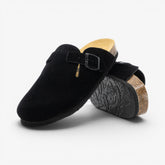 Blog Mens Clog - Negro Serraje Top (recycled suede)