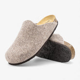 Konnor Blogger Womens Clog - Brown Fieltro (wool blend)