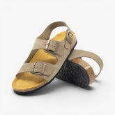 Baku Womens Sandal - Kaki Nobuck (nubuck)
