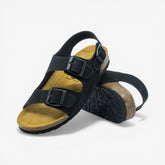 Baku Womens Sandal - Negro Nobuck (nubuck)