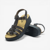 Ise Womens Sandal - Marron Buffalo (premium leather)