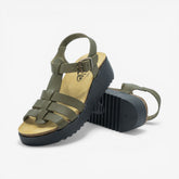 Ise Womens Sandal - Salvia Buffalo (premium leather)