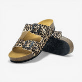 Beta Platform Womens Sandal - Panther (pony hair)