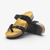 Bombay Platform Womens Sandal - Negro Nobuck (nubuck)