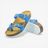 Bombay Platform Womens Sandal - Ocean Nobuck (nubuck)