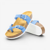 Bombay Platform Womens Sandal - Ocean Nobuck (nubuck)