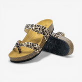 Bombay Platform Womens Sandal - Panther Black (pony hair)