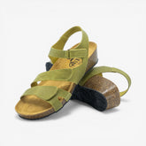 Cordoba Platform Womens Sandal - Pistacho Apure (leather)
