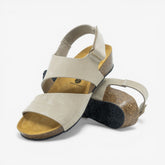 Creta Platform Womens Sandal - Hielo Nobuck (nubuck)