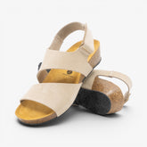 Creta Wedge Womens Sandal - Hielo Nobuck (nubuck)