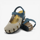 Amy Wedge Womens Sandal - Taupe/Atlantic Nobuck (nubuck)