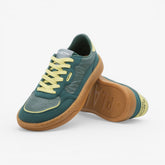 Amai Womens Barefoot Trainers - Wrinkled Green
