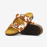 Beta Womens Sandal - Cow Print Cuero (pony hair)