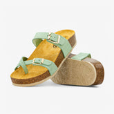 Bombay Platform Womens Sandal - Salvia Nobuck (nubuck)