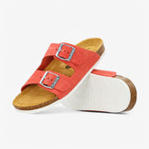 Beta Womens Sandal - Coral Nobuck (nubuck)