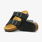 Beta Platform Womens Sandal - Negro Apure (leather)