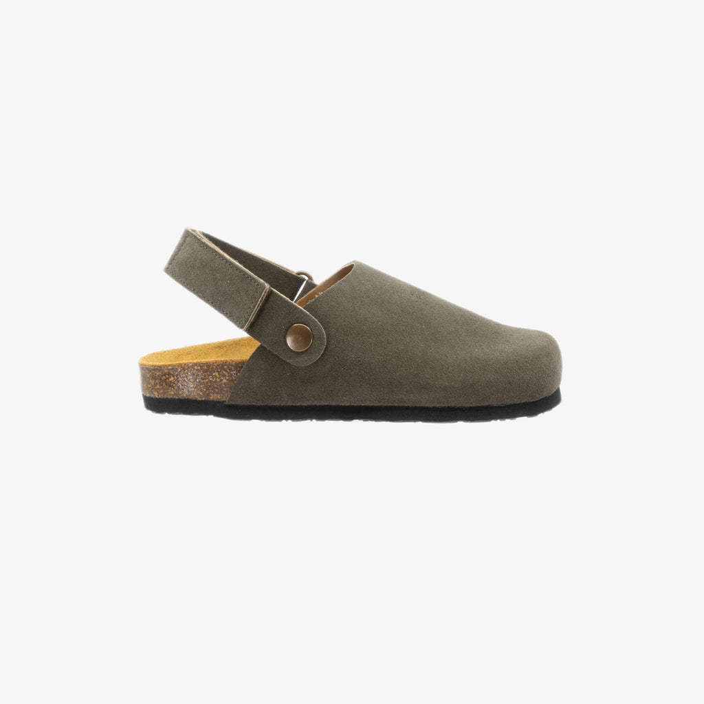 Oslo Kids Clog - Castor Afelpado (suede)