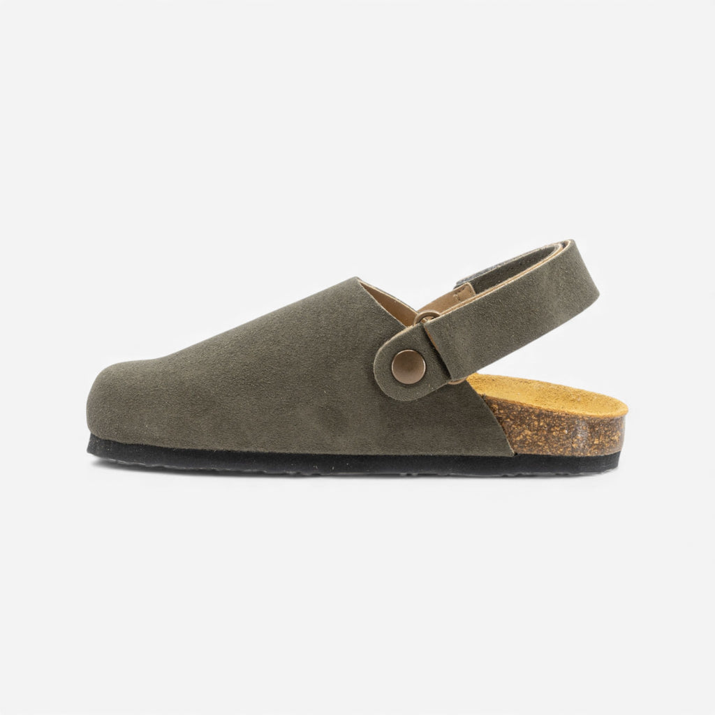 Oslo Kids Clog - Castor Afelpado (suede)