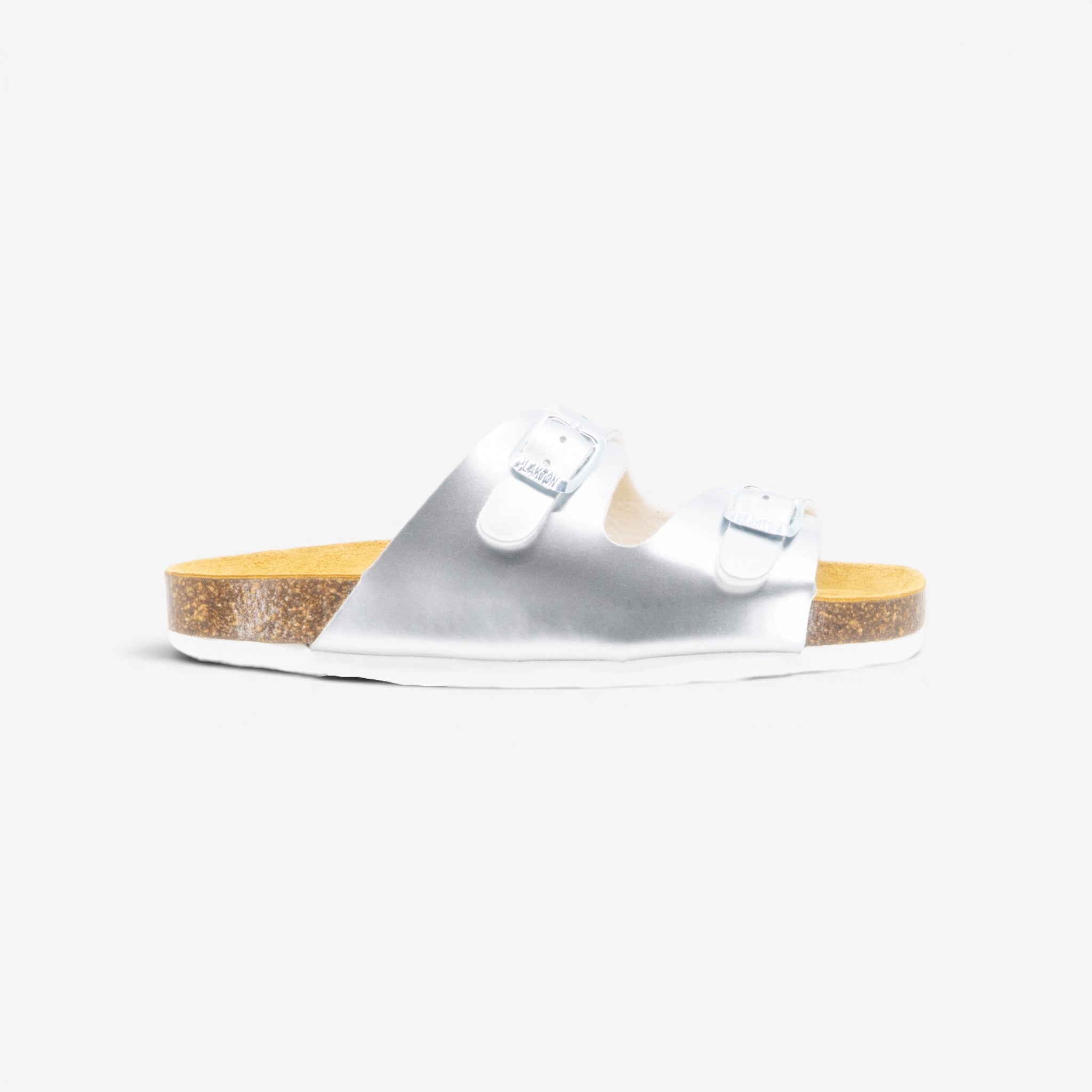 Pluton Charol Kids Sandal – Plata image 2