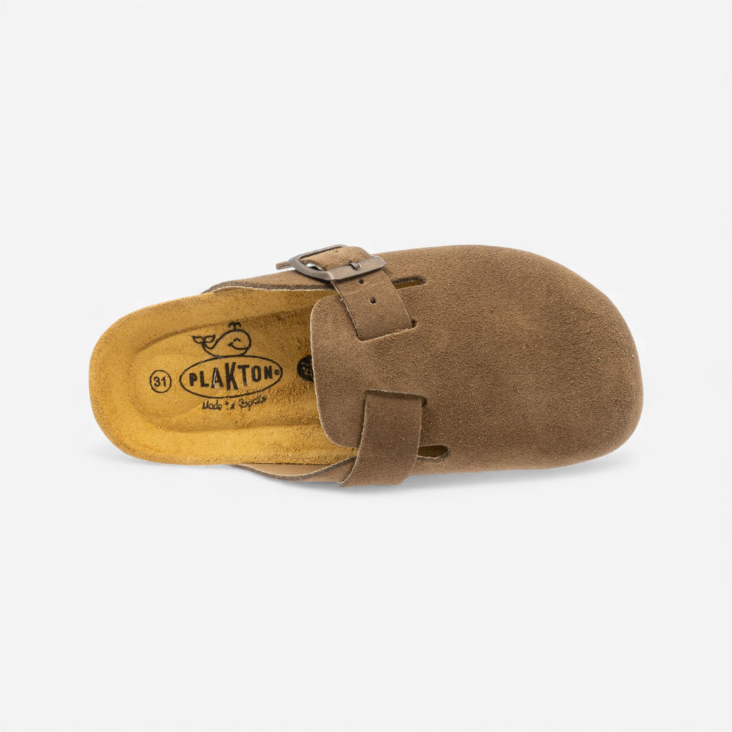Bloggie Kids Clog - Vison Afeldpado (suede)