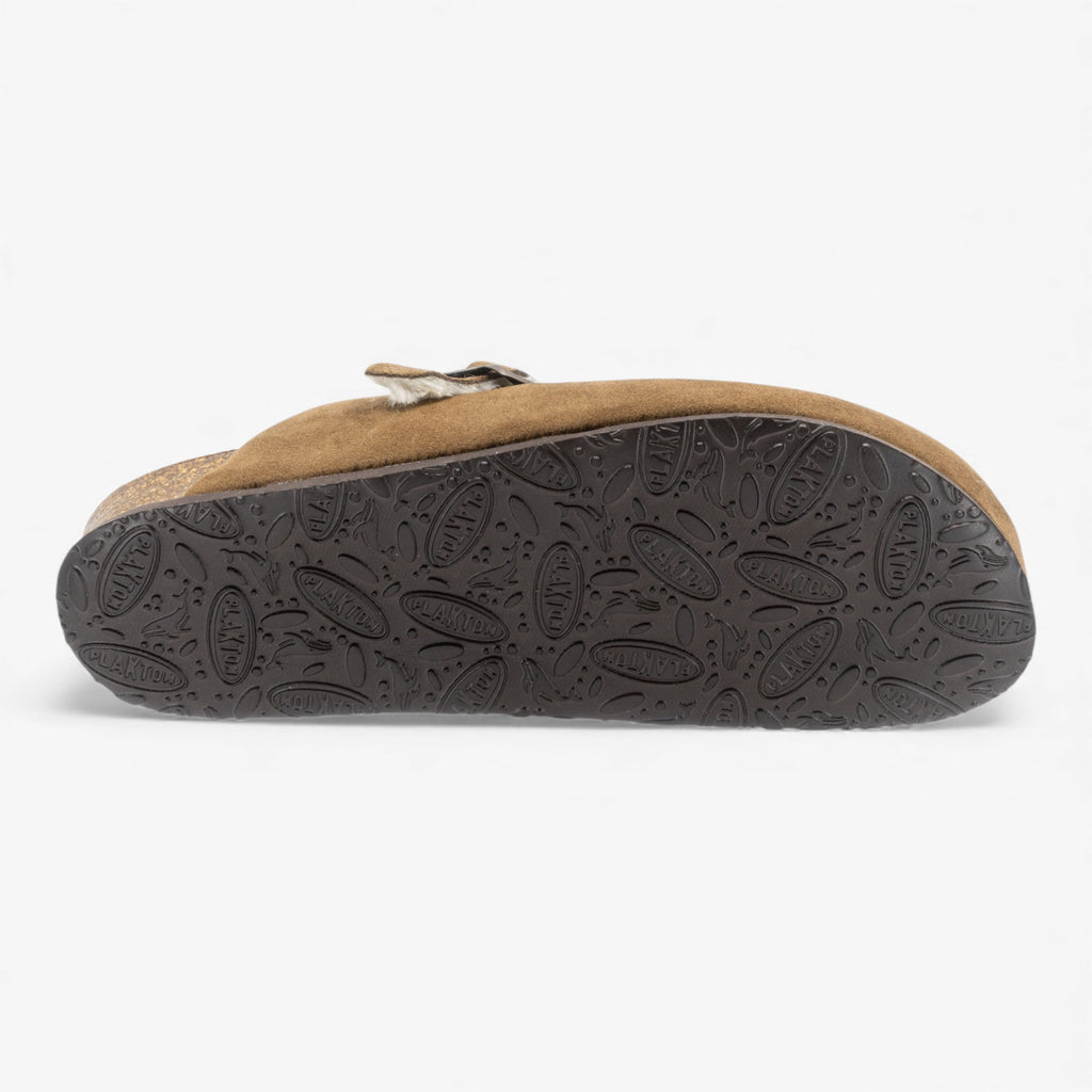 Blog Lined Mens Clog - Vison Afelpado (suede)