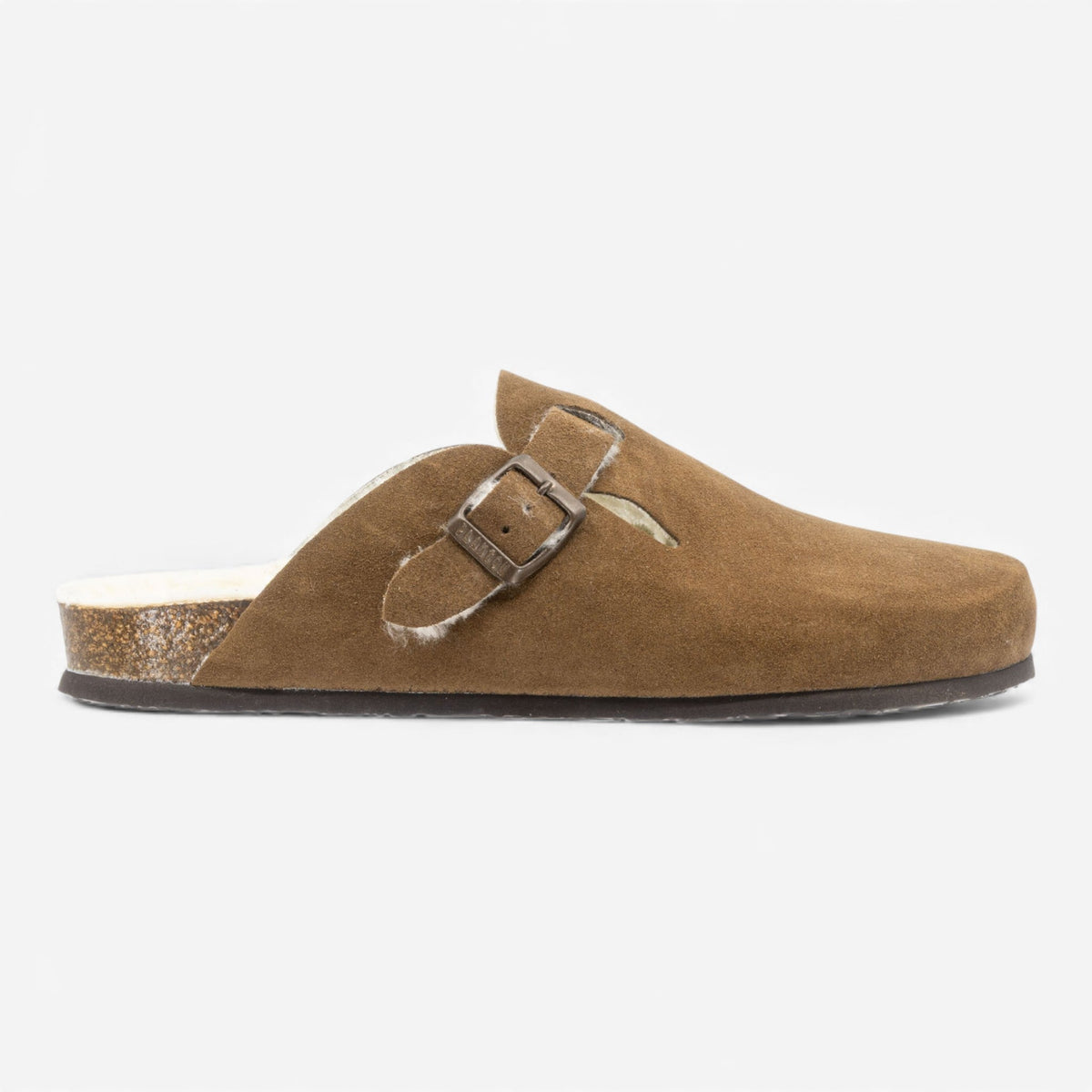 Blog Lined Afelpado Mens Clog – Vison image 2