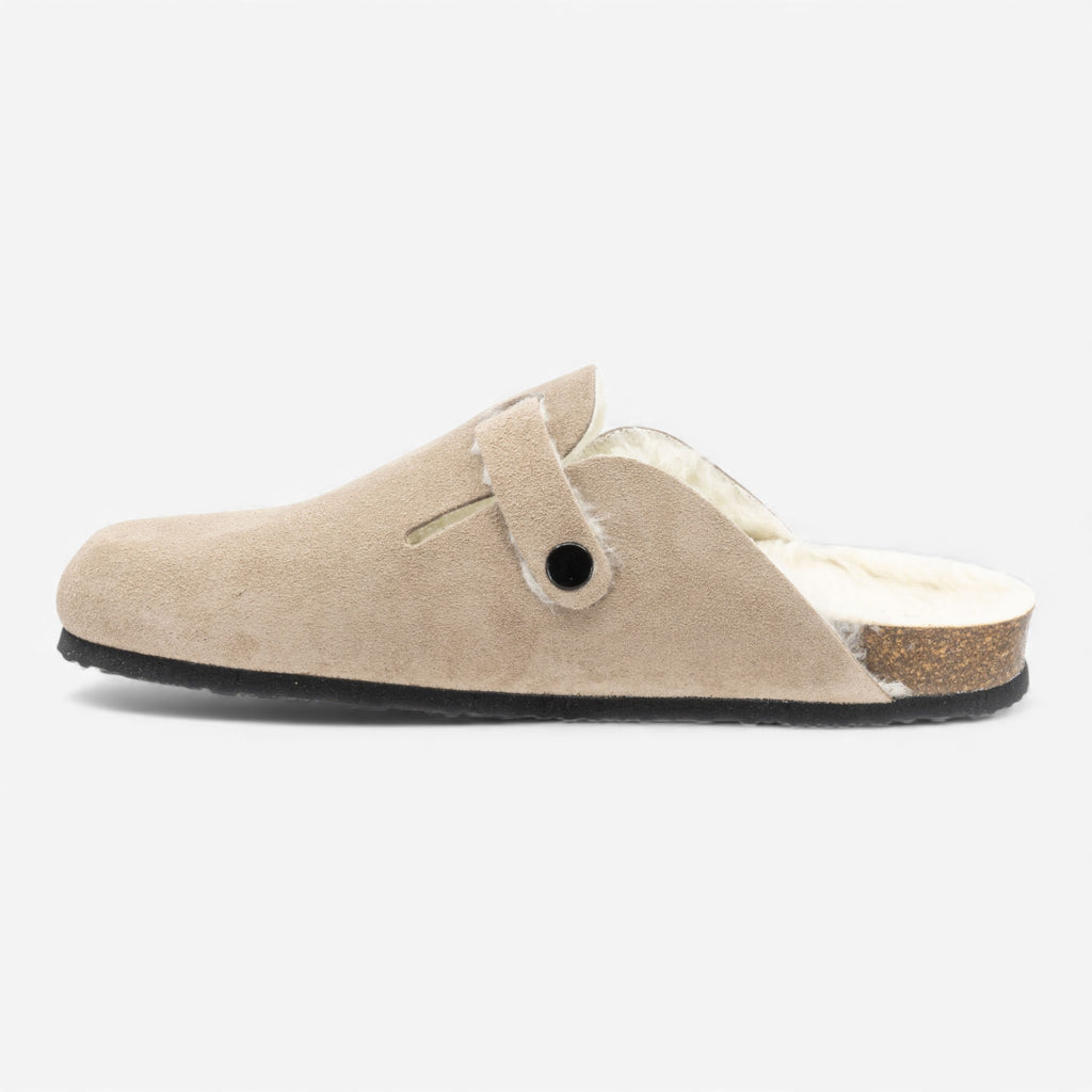 Blog Lined Mens Clog - Piedra Afelpado (suede)