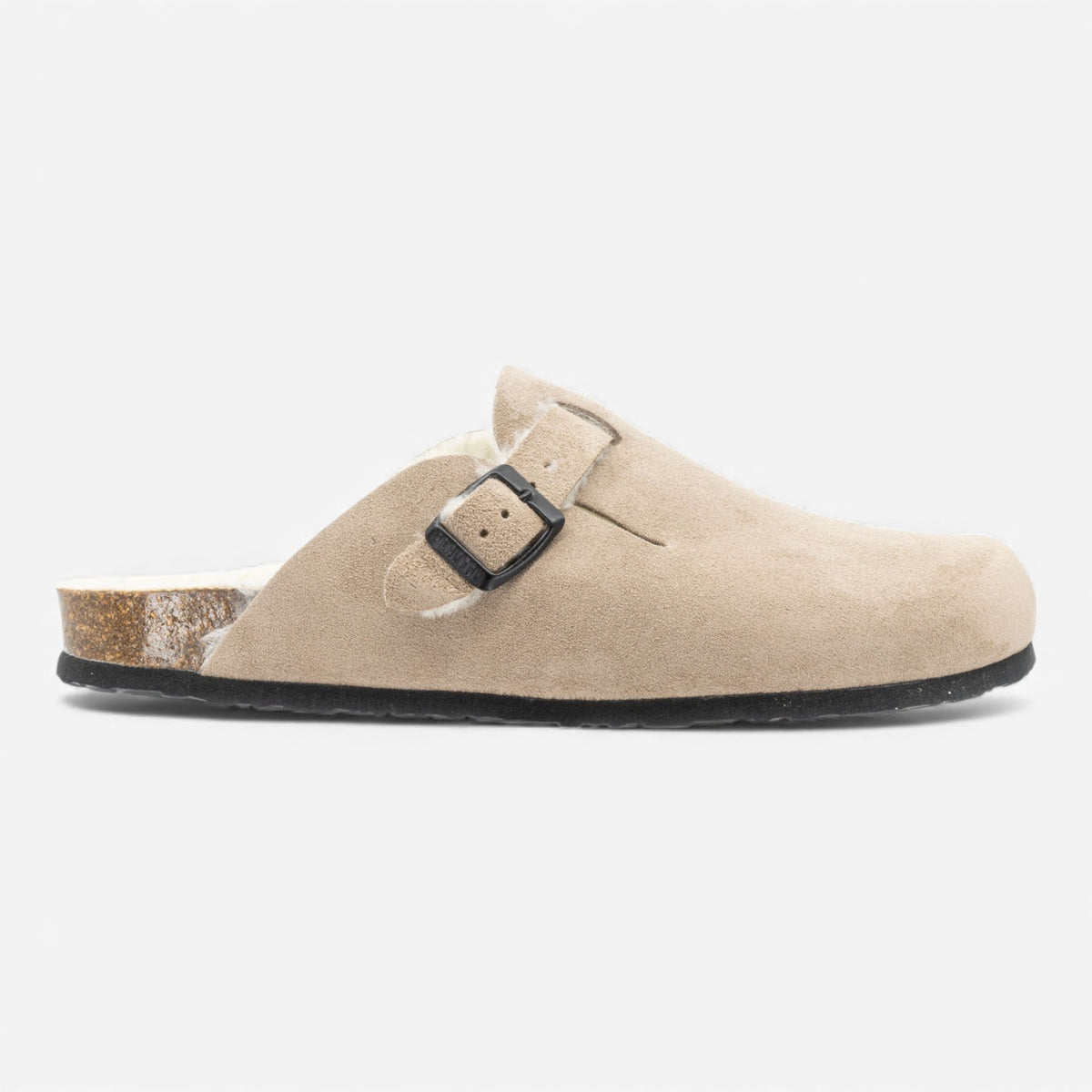 Blog Lined Afelpado Mens Clog – Piedra image 2