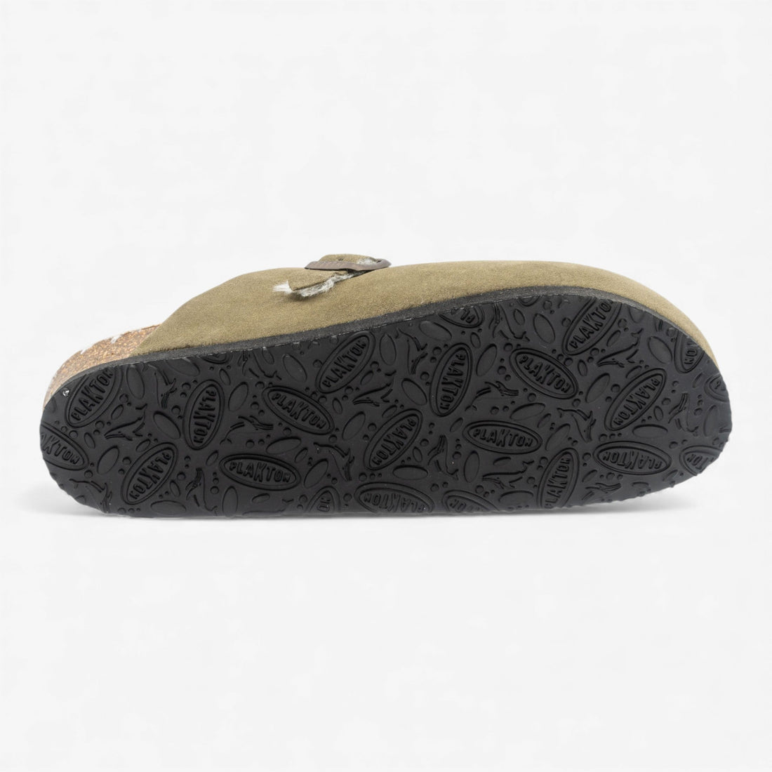 Blog Lined Afelpado Mens Clog – Light Khaki image 5