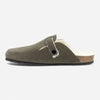 Blog Lined Mens Clog - Castor Afelpado (suede)