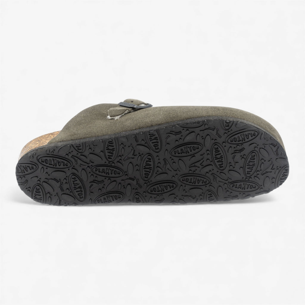 Blog Lined Mens Clog - Castor Afelpado (suede)
