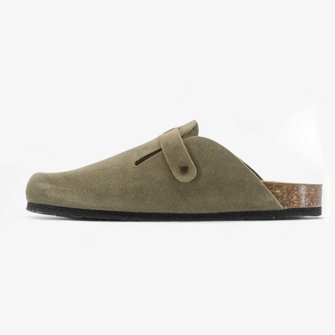 Blog Afelpado Grueso Mens Clog – Light Khaki image 3