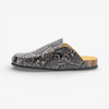 Blog Mens Clog - Negro Snake Manbalina (faux snake)