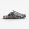 Blog Mens Clog - Negro Snake Manbalina (faux snake)