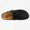 Blog Mens Clog - Negro Afelpado Grueso (suede)